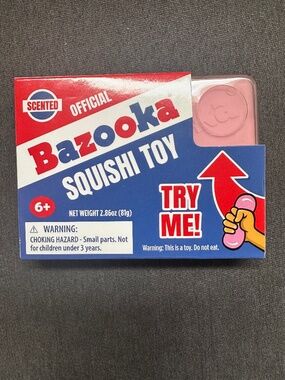 Bazooka Gum Scented Squishy Toy